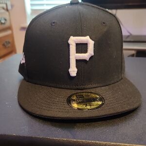 New Era Black 59FIFTY Cap with White Logo